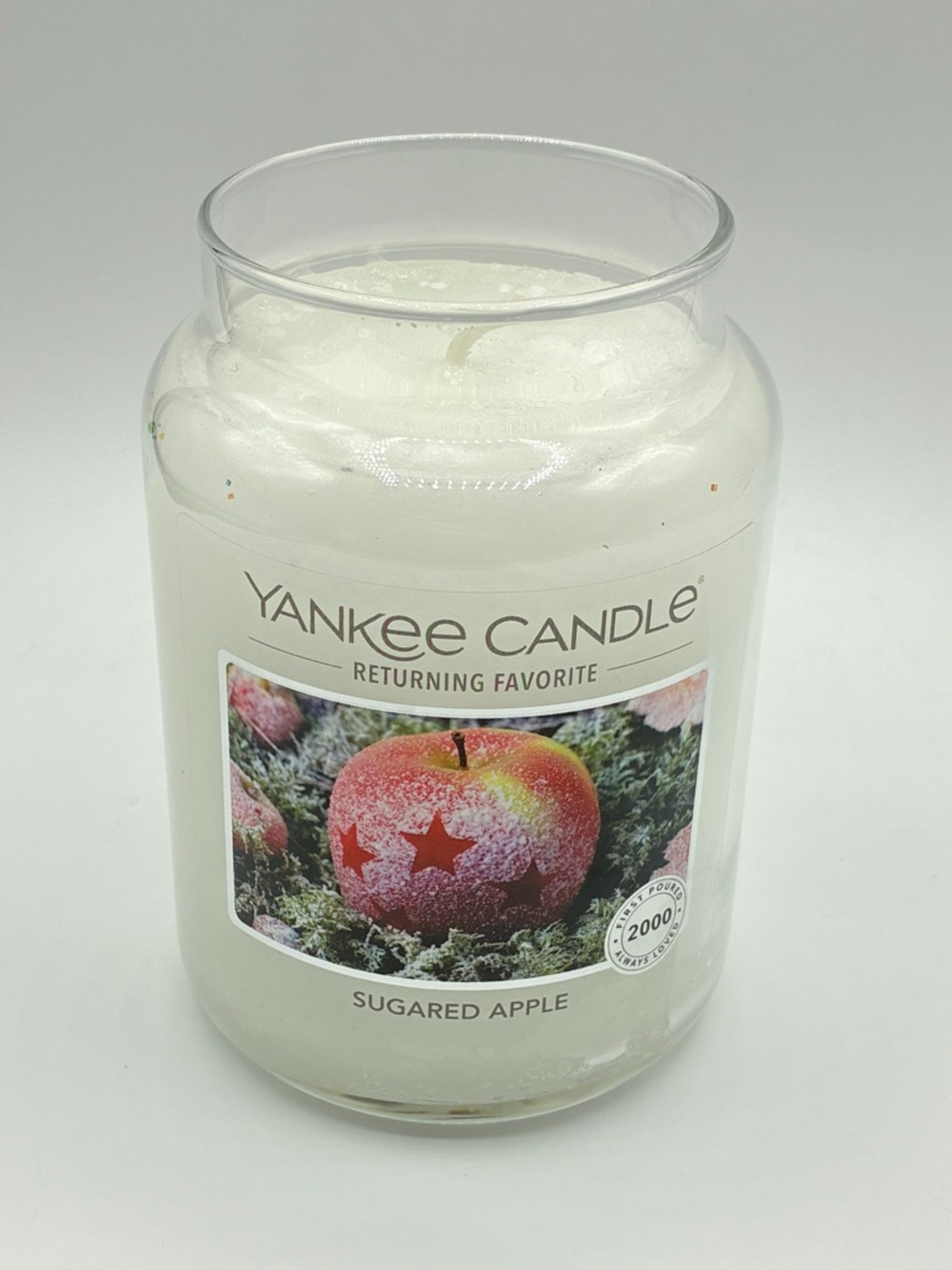 Rare Yankee Candle Sugared Apple Large Jar 22oz New Unused No Lid